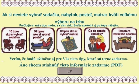 Užitočné informácie